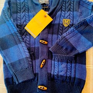 Mayoral Striped Cardigan